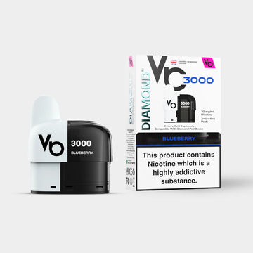 Vape Bars Diamond 3000 Refill Pack – 3000 Puffs - Starting From £4.50